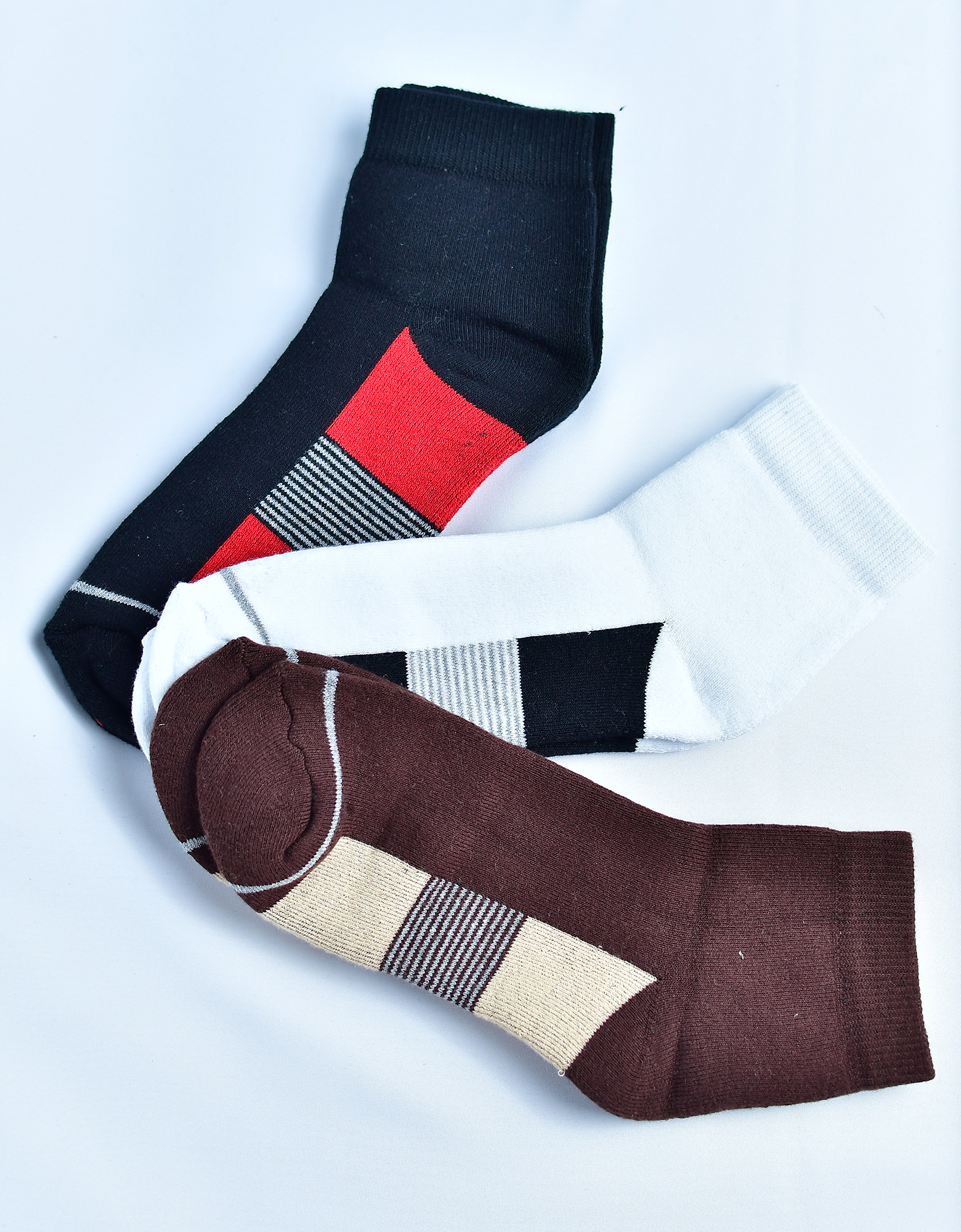 Sports Ankle Length Socks (Pack of 3) - Quad Edition Buy Online at  SuperSnail